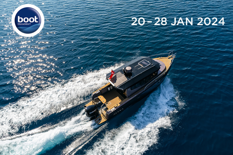 ALUXA will take part in the Düsseldorf Boat Show 2024